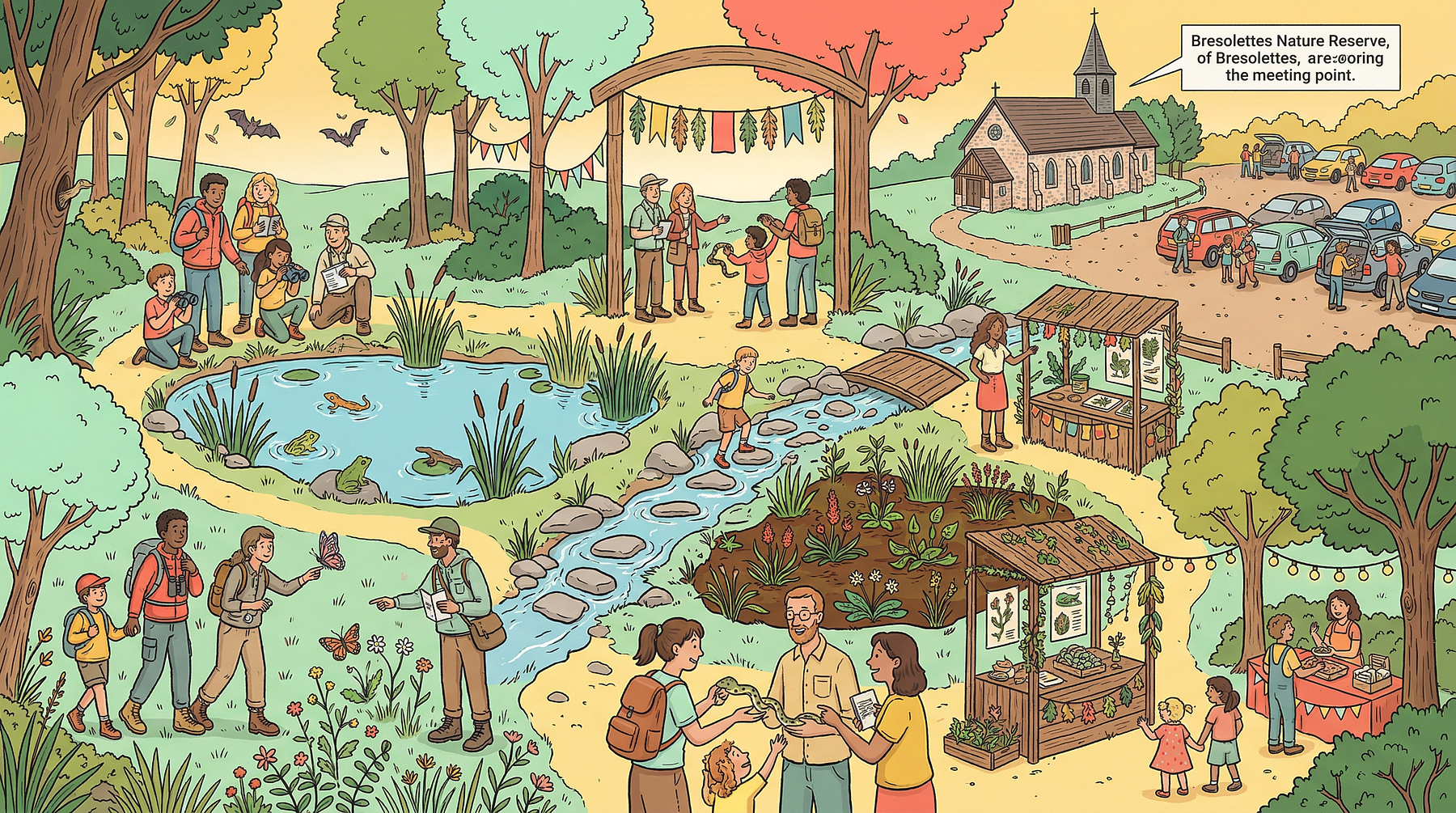 Découverte de la Réserve naturelle de Bresolettes