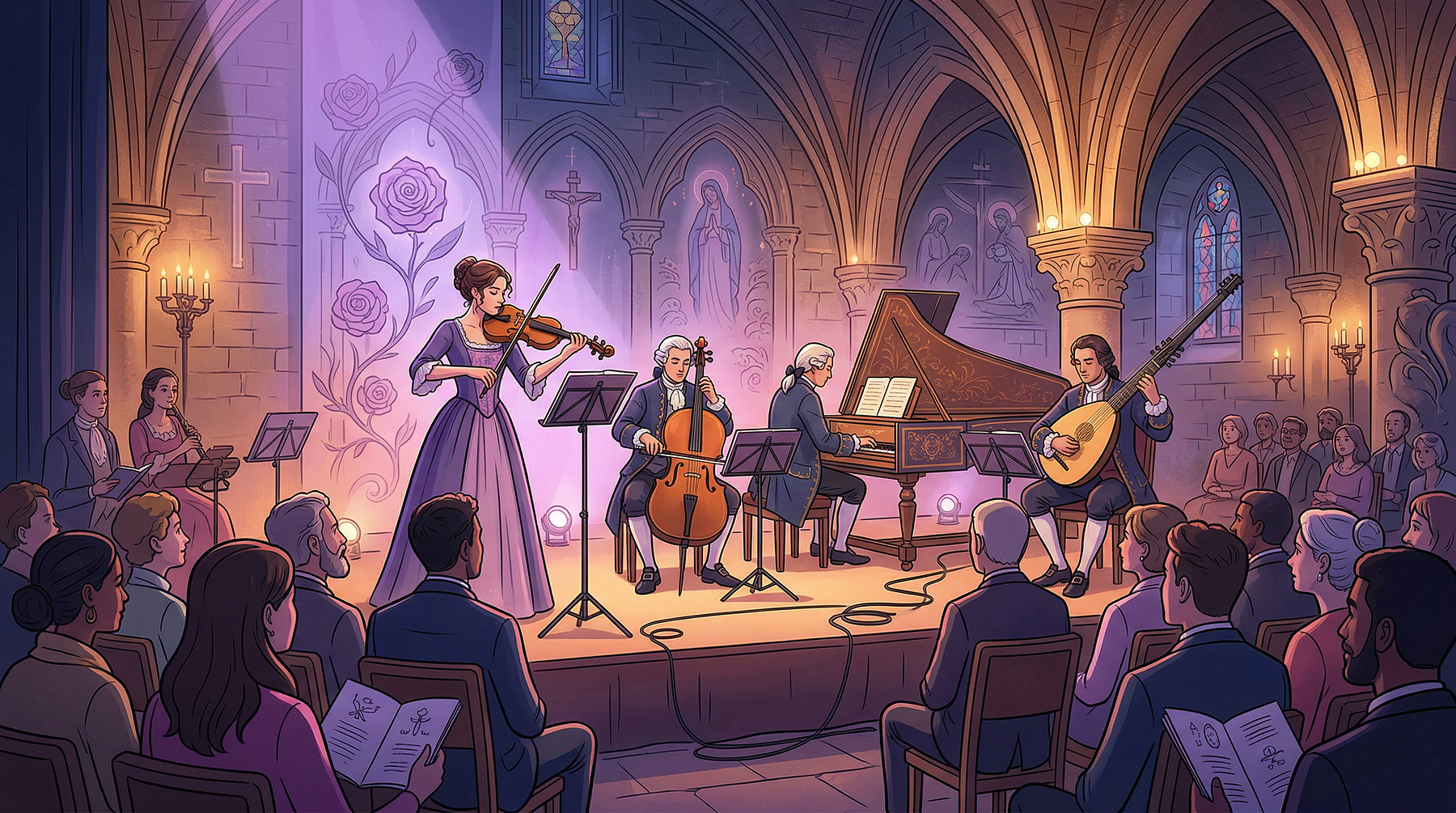 Sonates du Rosaire par l'Escadron volant de la Reine