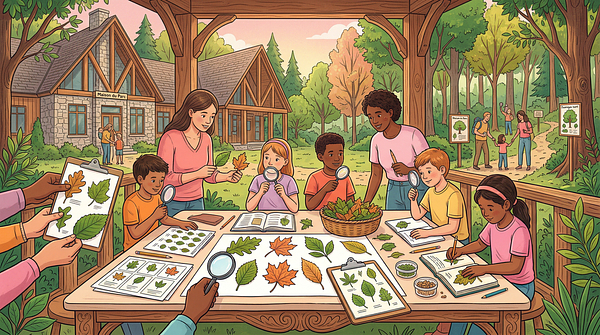 Reconnaître les arbres par les feuilles