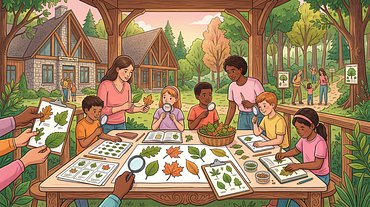 Reconnaître les arbres par les feuilles