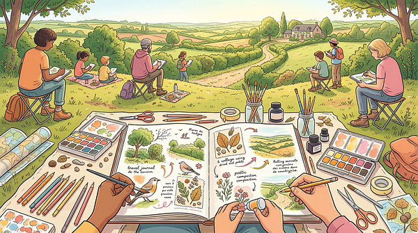 Carnet de voyage par monts et par vaux