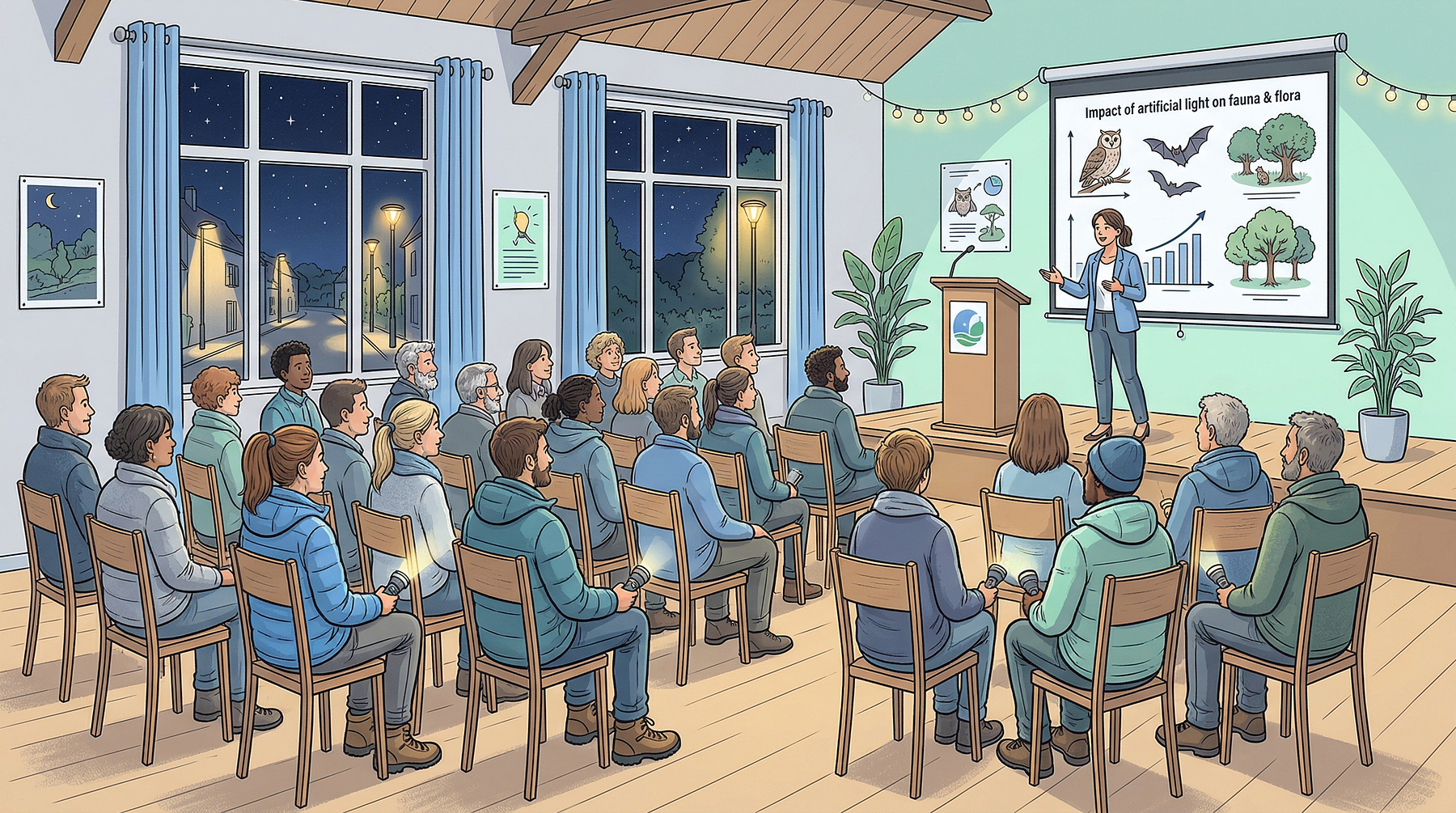 Perche-en-Nocé s’engage à préserver la Nuit tout en améliorant l’éclairage public