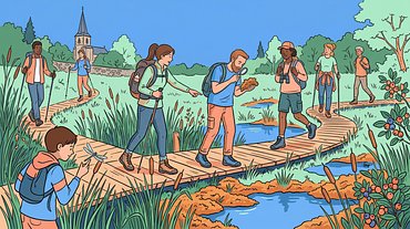 Découverte de la tourbière des Froux