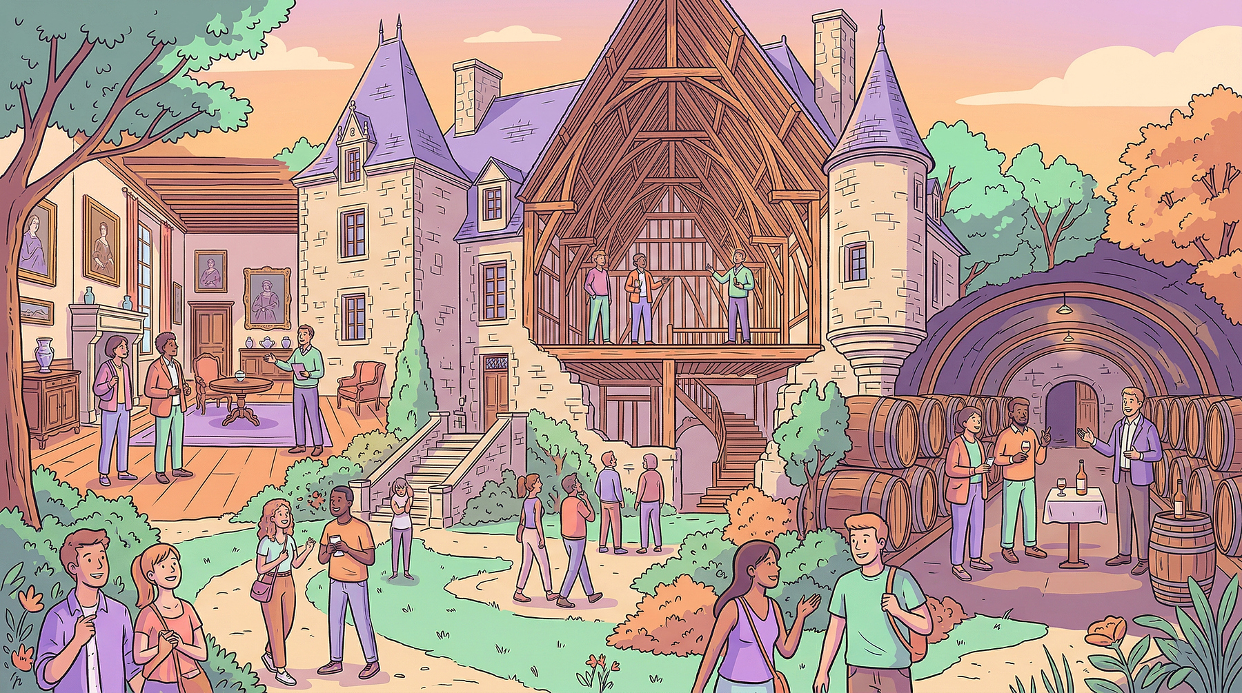 Visites guidées au Manoir de Courboyer