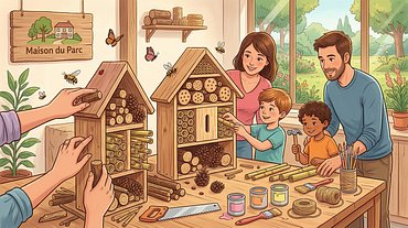 Fabrication d'un refuge à insectes