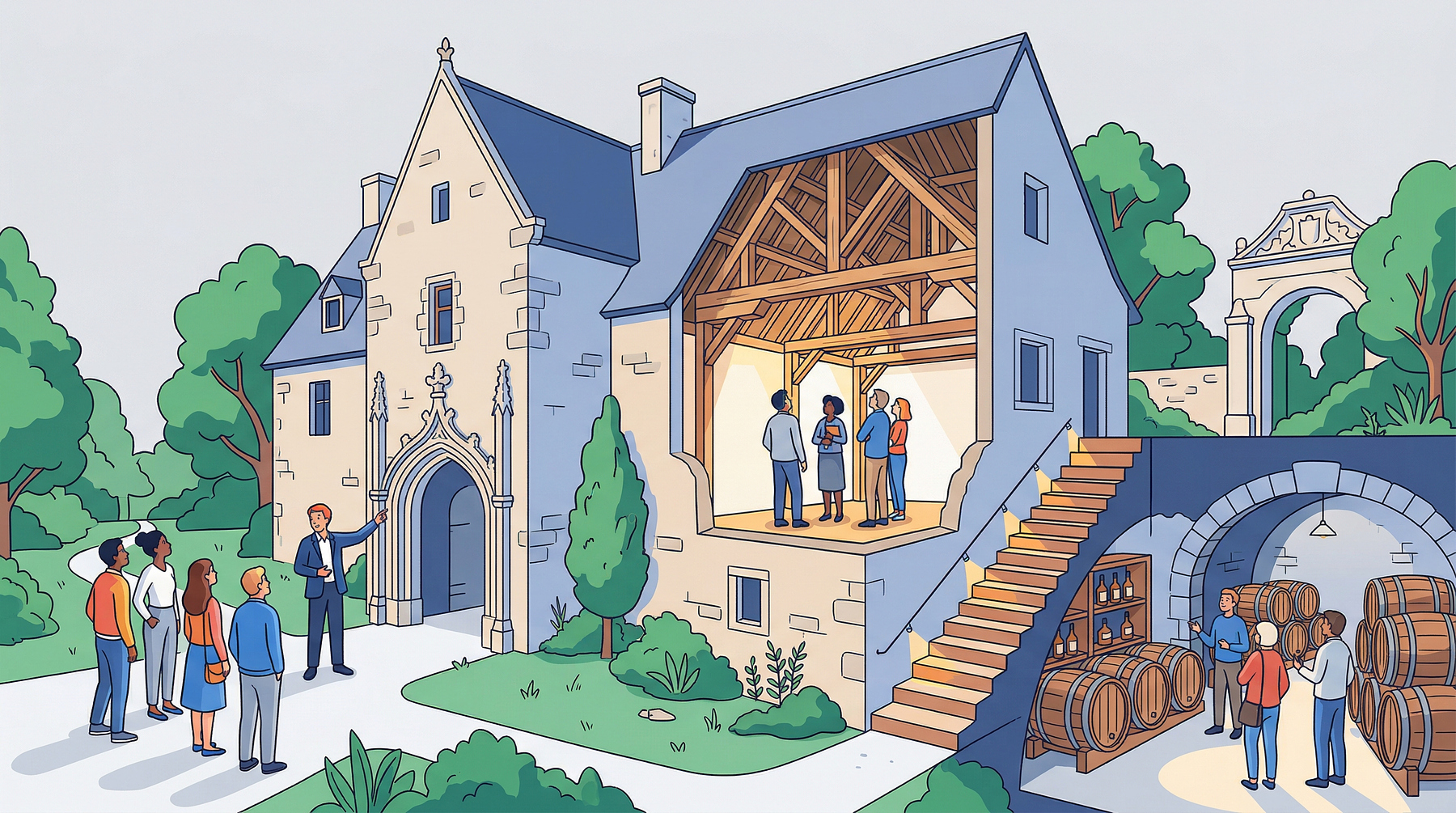 Visites guidées au Manoir de Courboyer