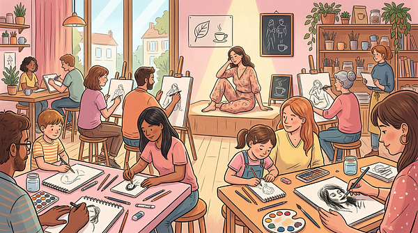 Dessin modèle vivant