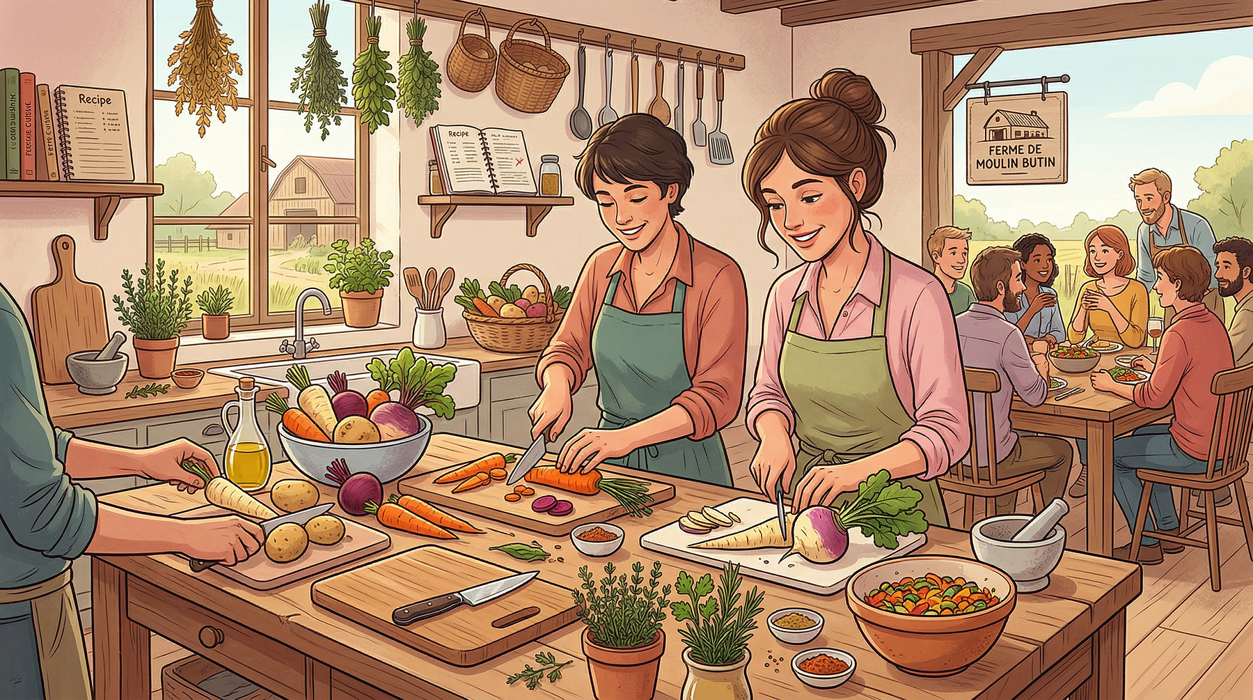 Atelier cuisine : Les légumes racines