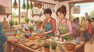 Atelier cuisine : Les légumes racines