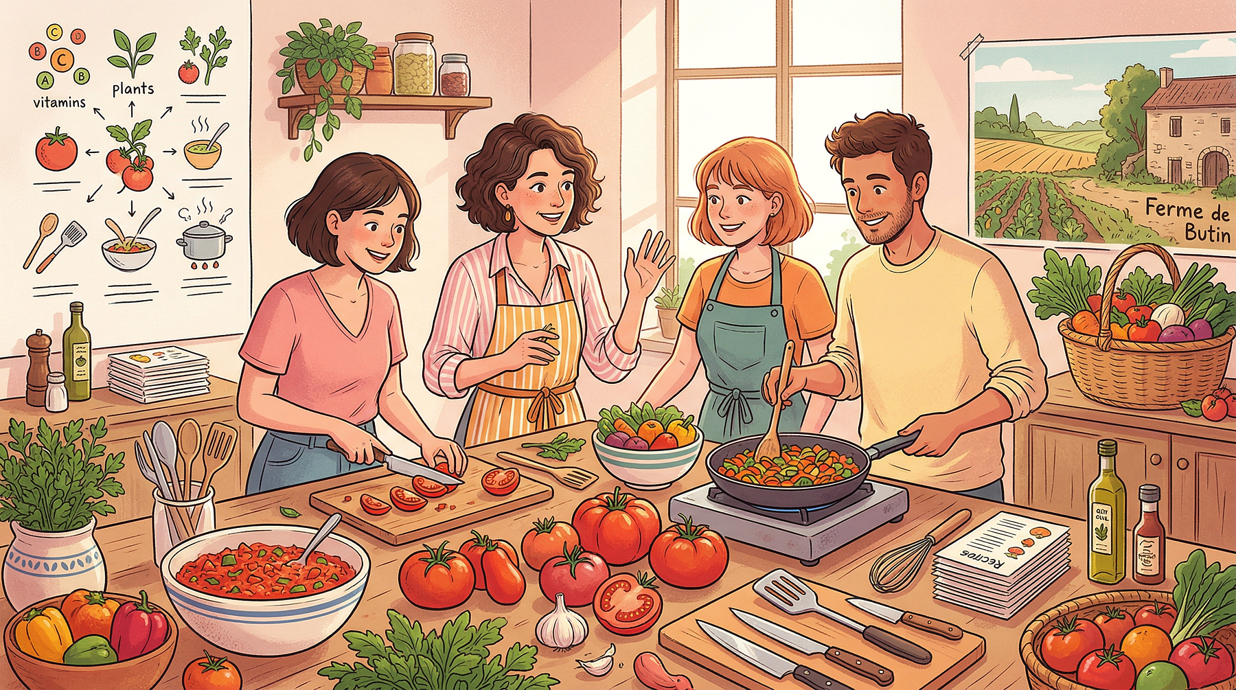 Atelier cuisine : La tomate