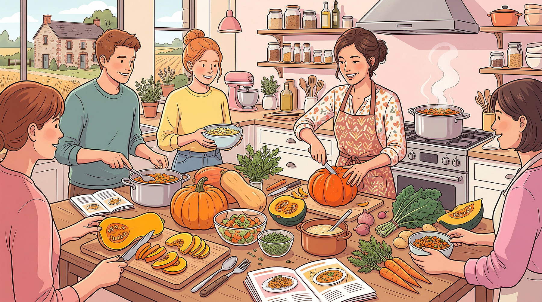 Atelier cuisine : Les courges