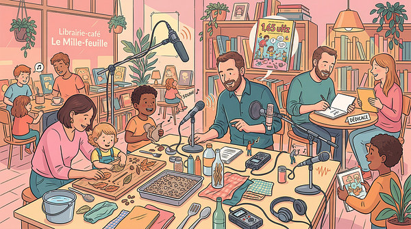 Initiation au bruitage et dédicace de Joseph Sardin