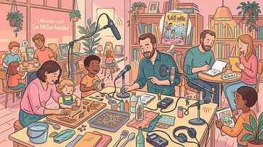 Initiation au bruitage et dédicace de Joseph Sardin