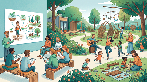 Vivre le dehors pour construire le dedans