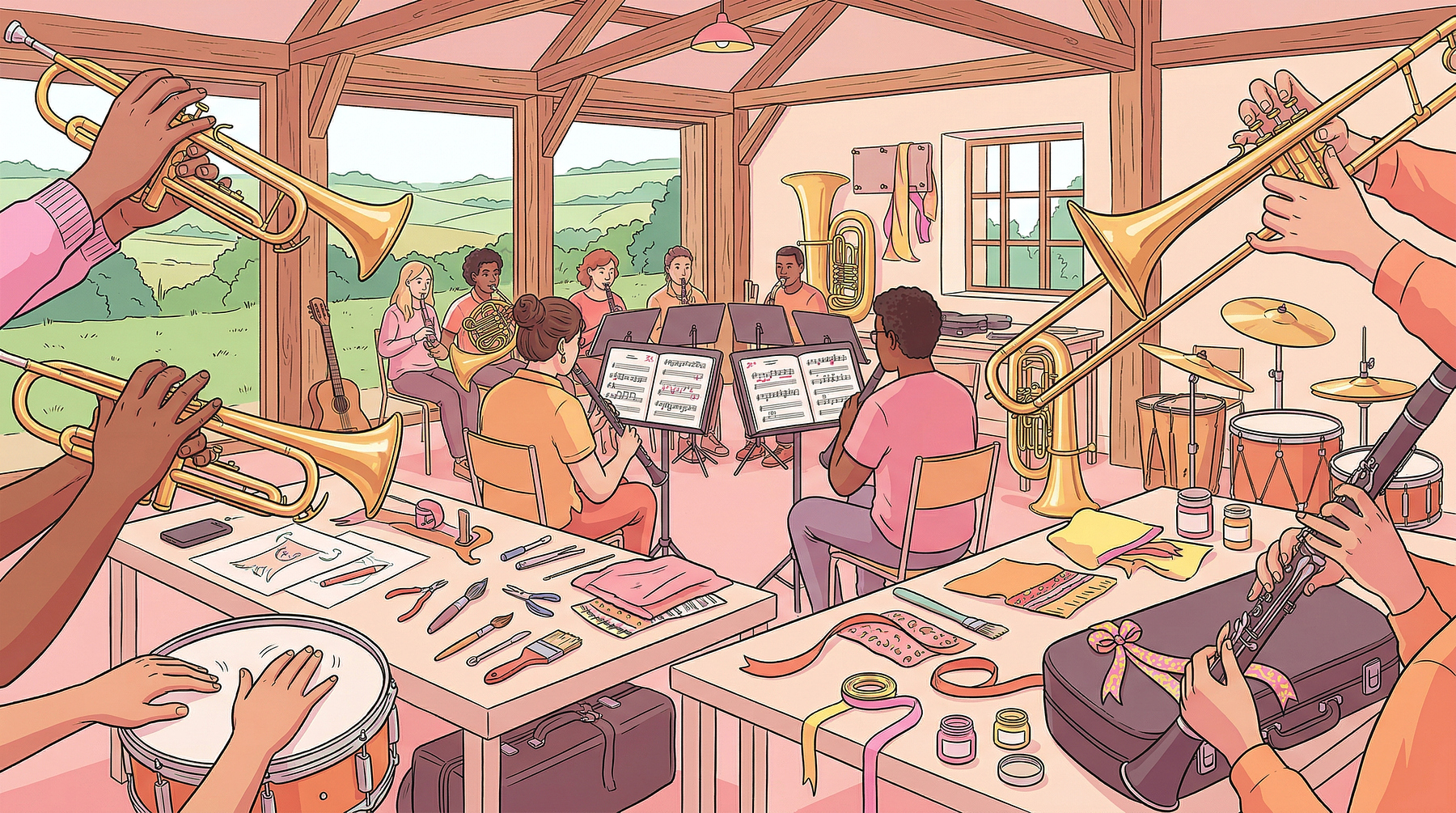 Répétition : La Fanfare Invisible du Perche