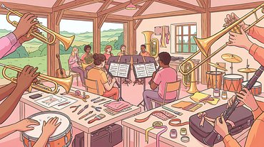 Répétition : La Fanfare Invisible du Perche