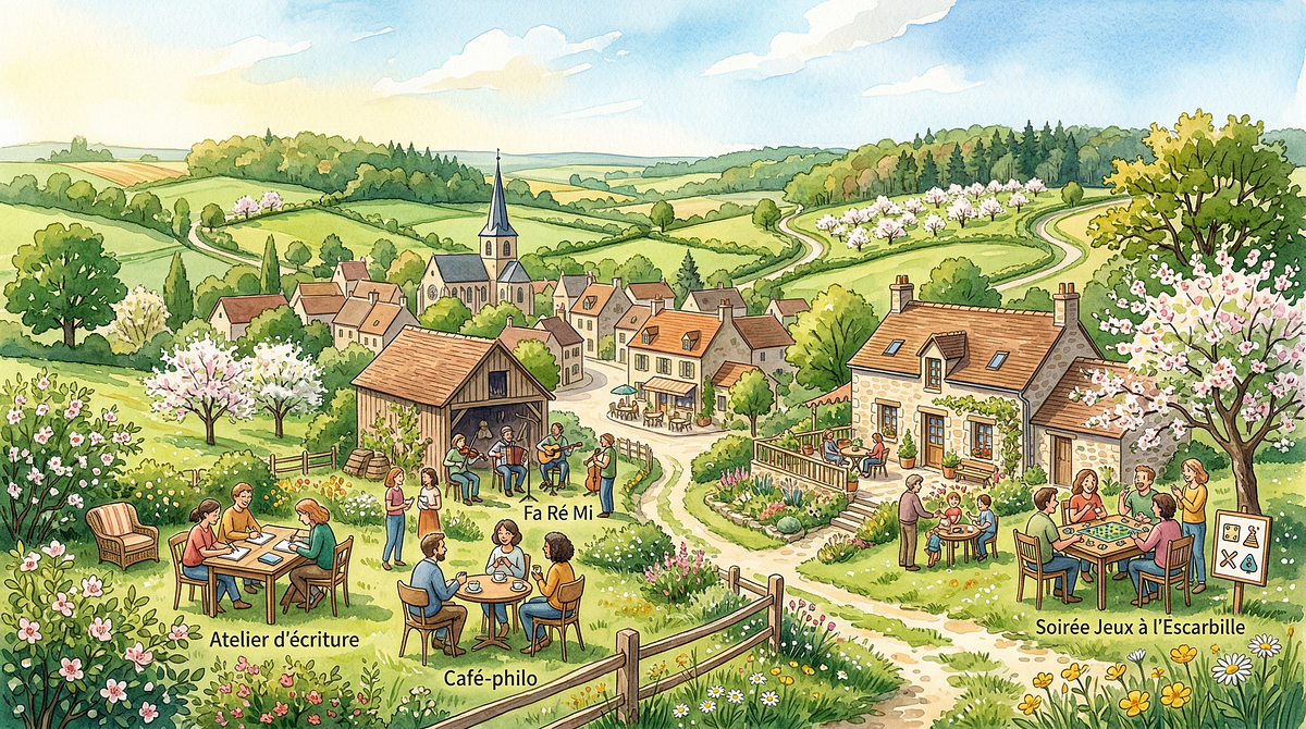 Week-end dans le Perche : jazz, création et jeux partagés