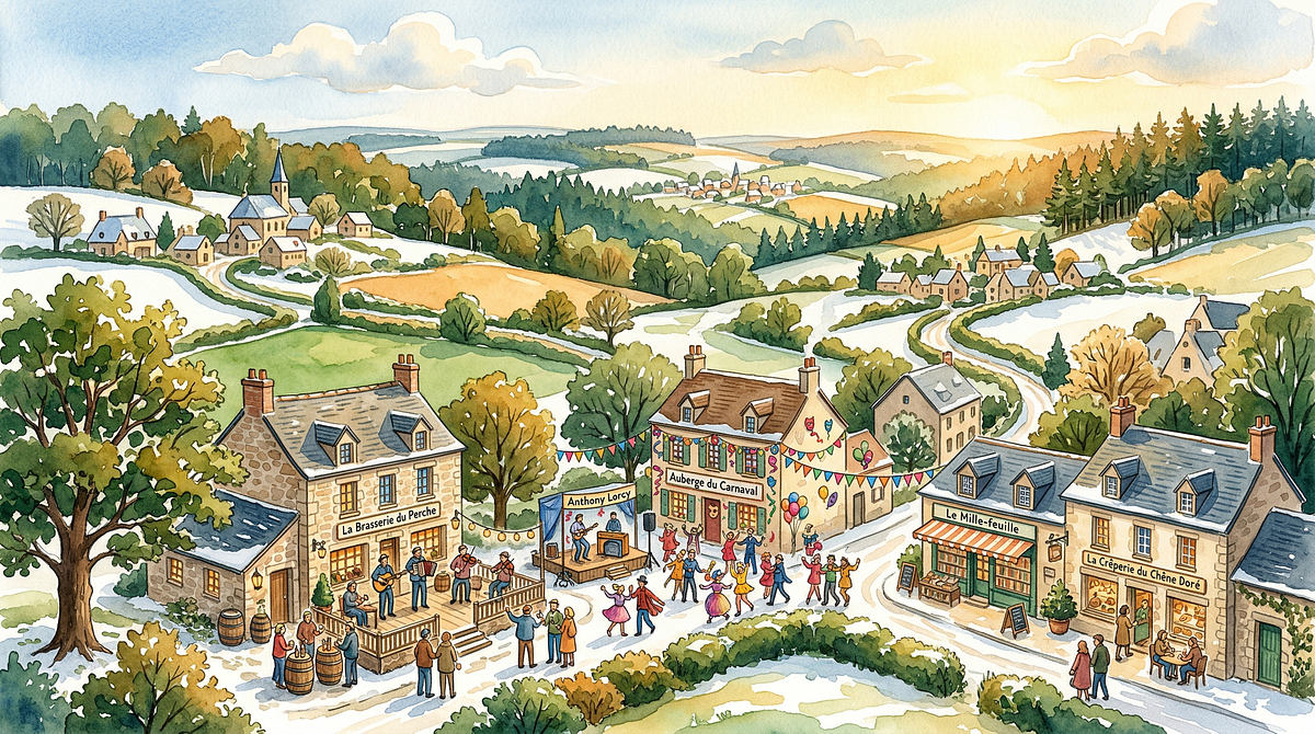 Sorties dans le Perche : carnaval, concerts et nouveautés