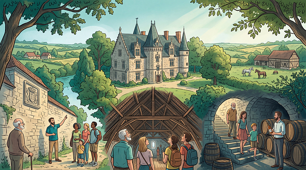 Visites guidées thématiques du manoir de Courboyer