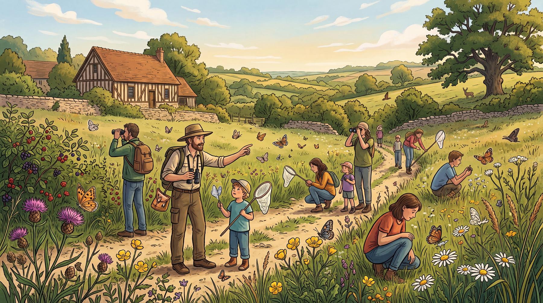 À la découverte des papillons de la Réserve de Bresolettes