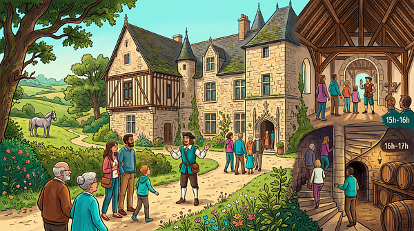 Visites guidées au Manoir de Courboyer