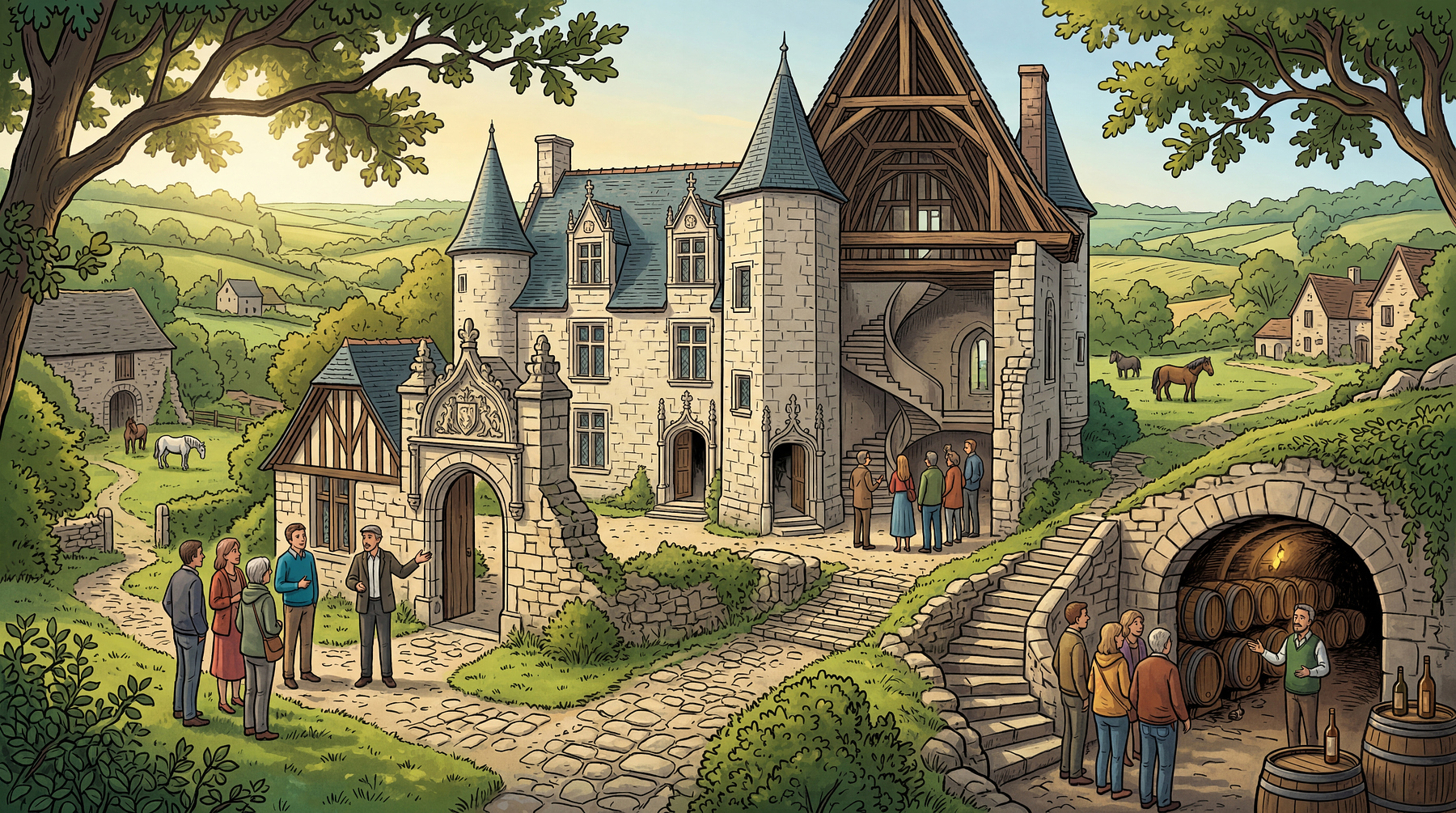 Visites guidées au Manoir de Courboyer