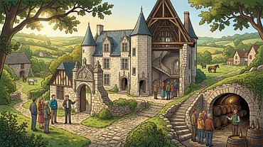 Visites guidées au Manoir de Courboyer