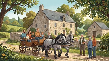 Balades attelées à la Maison du Parc