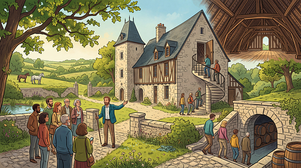 Visites guidées au Manoir de Courboyer