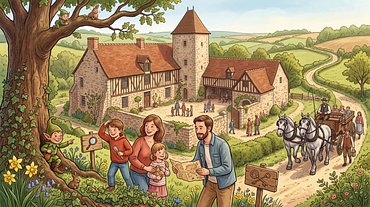 Histoires cachées au Manoir de Courboyer