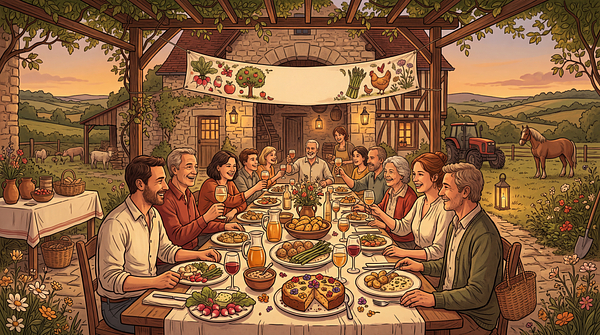 Dîner Paysan de Printemps
