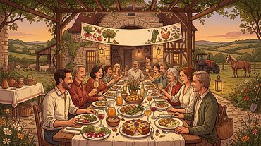 Dîner Paysan de Printemps