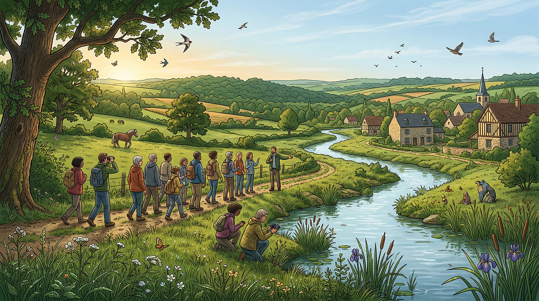 Balade commentée : Les enjeux de l’eau