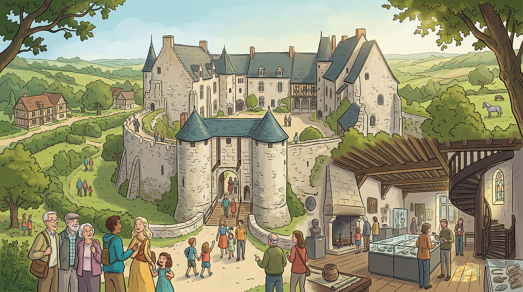 Entrée gratuite au Musée Château des Comtes du Perche