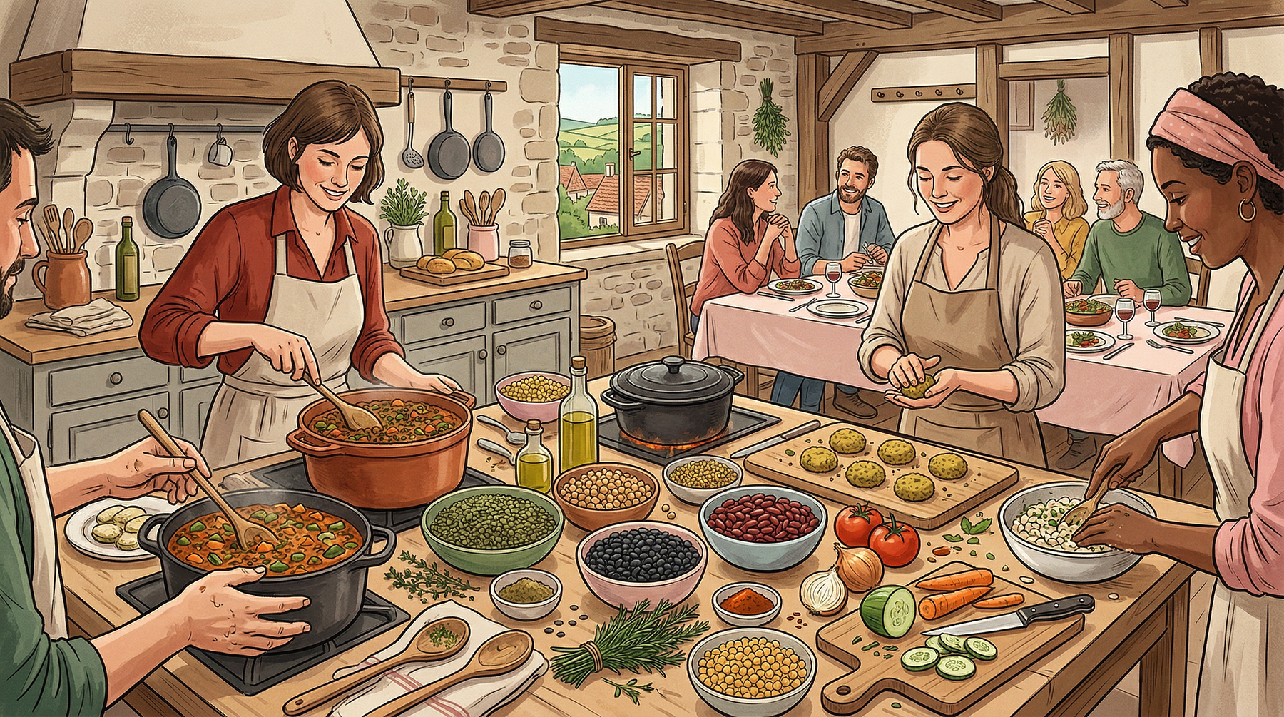 Atelier cuisine : Les légumineuses