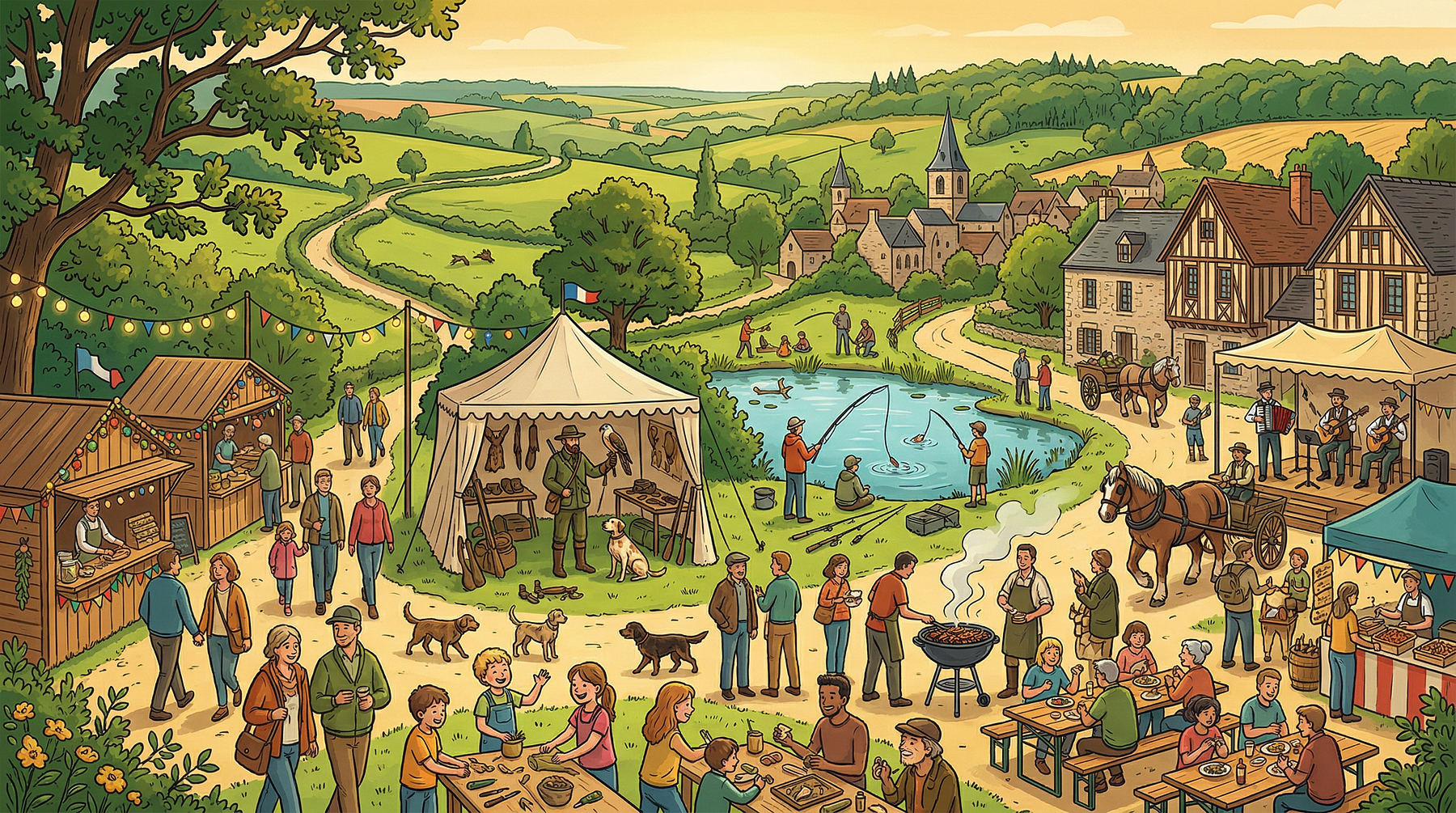 Fête chasse, pêche, nature