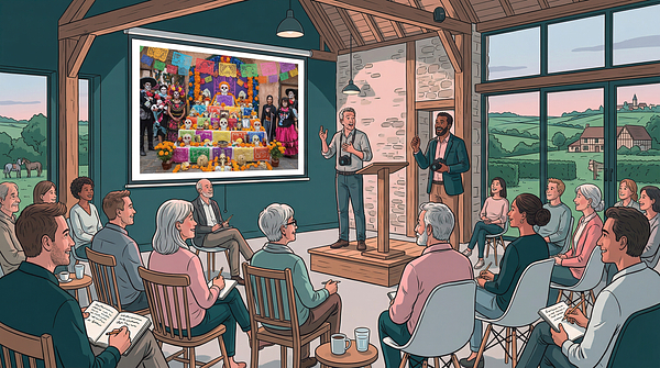 Parcours de photographe : Patrick Bard, Fête des morts au Mexique