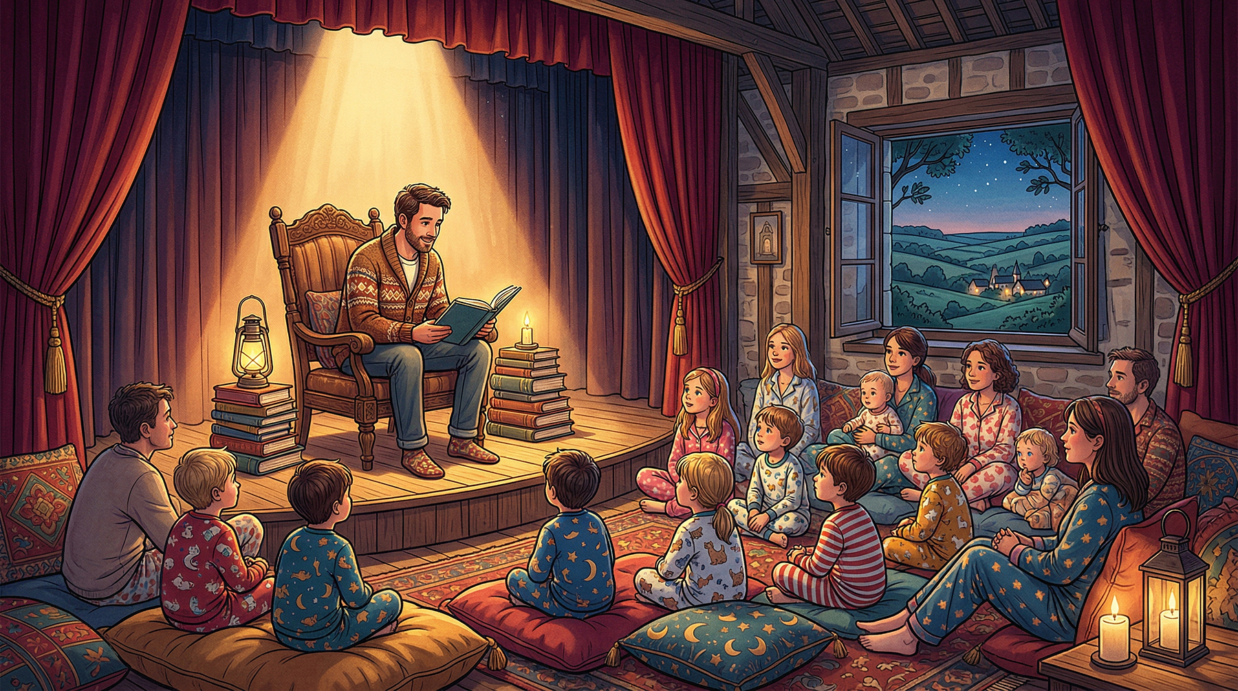 Contes du soir en pyjama