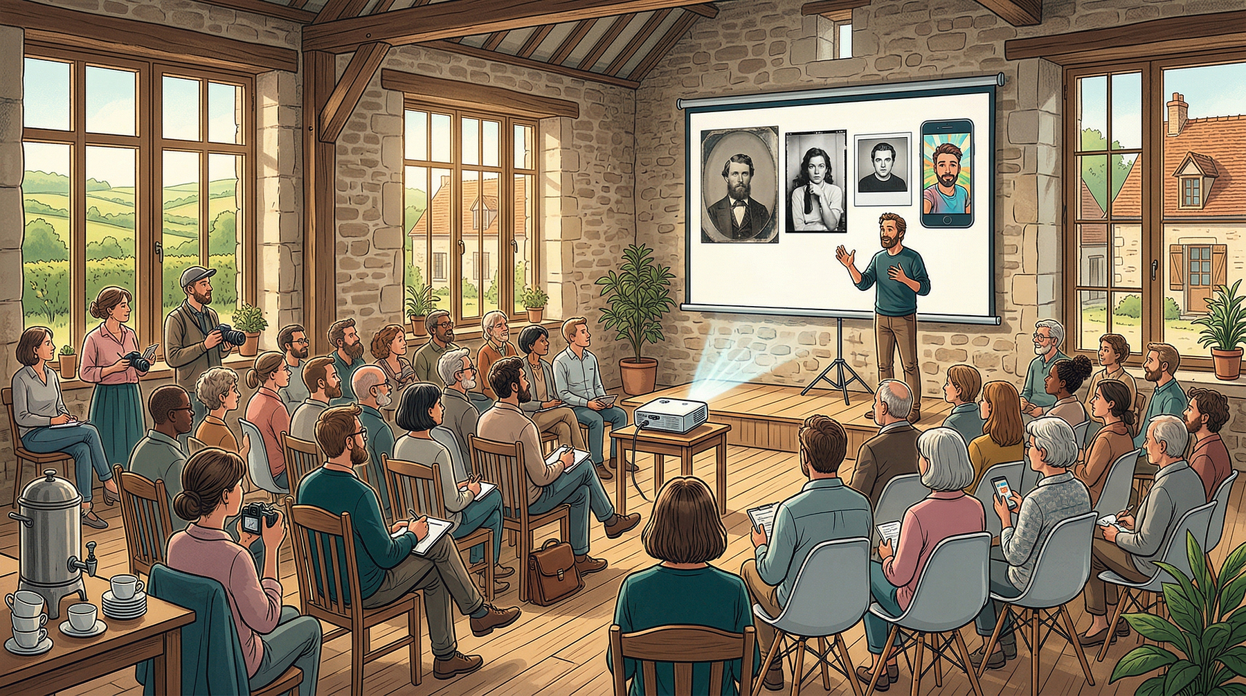 L'autoportrait en photographie depuis son invention au 19e jusqu'à la pratique du « selfie »