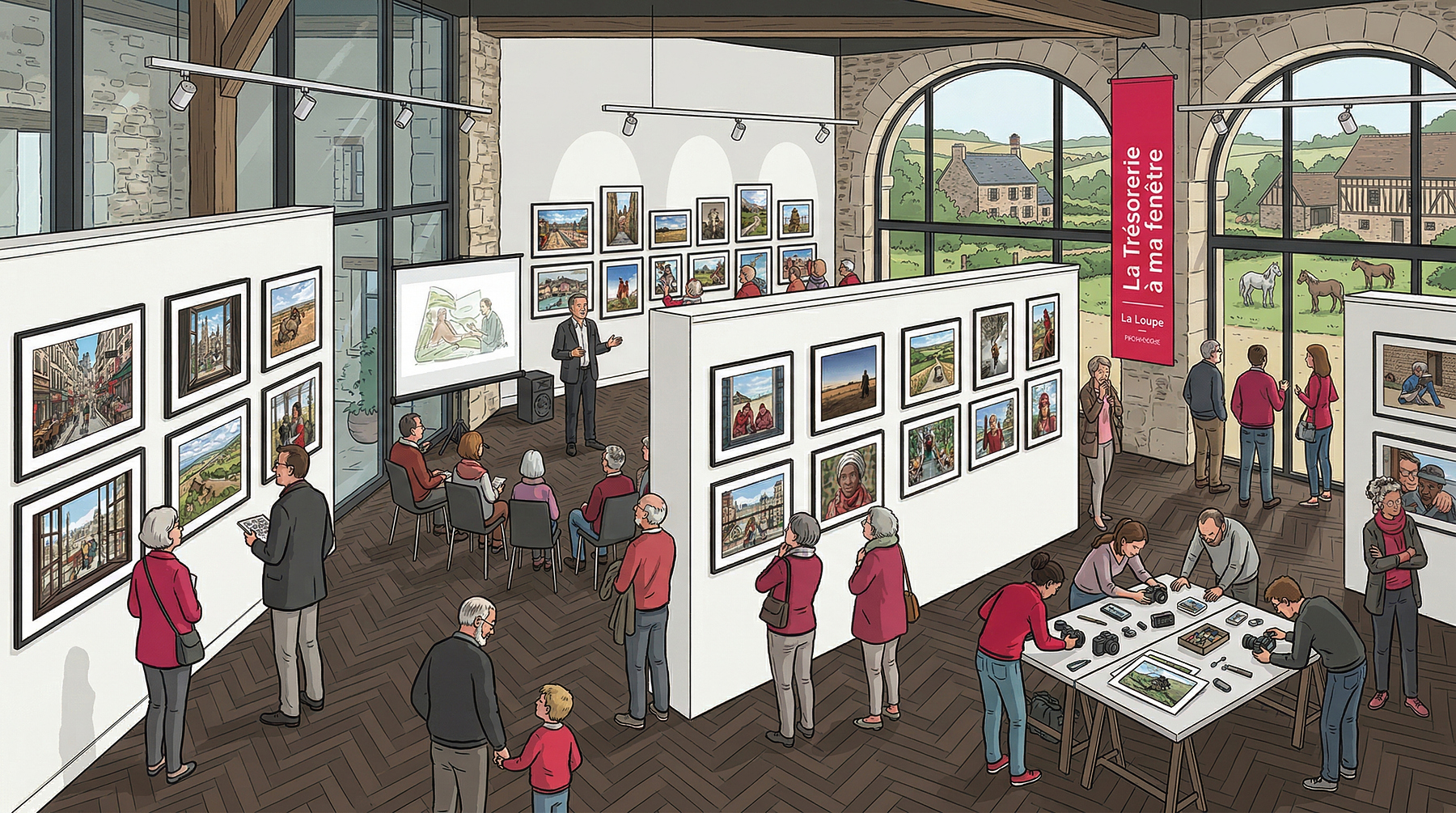 Le monde à ma fenêtre