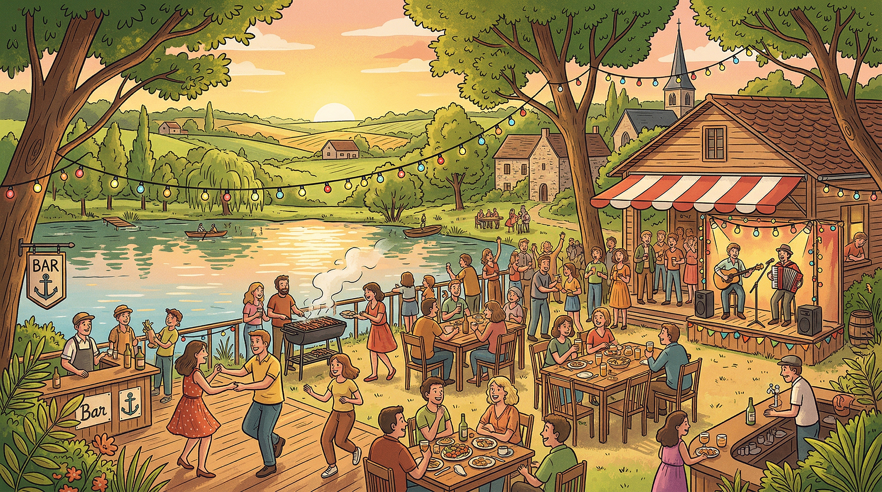 Réouverture de la Guinguette L'Herminette