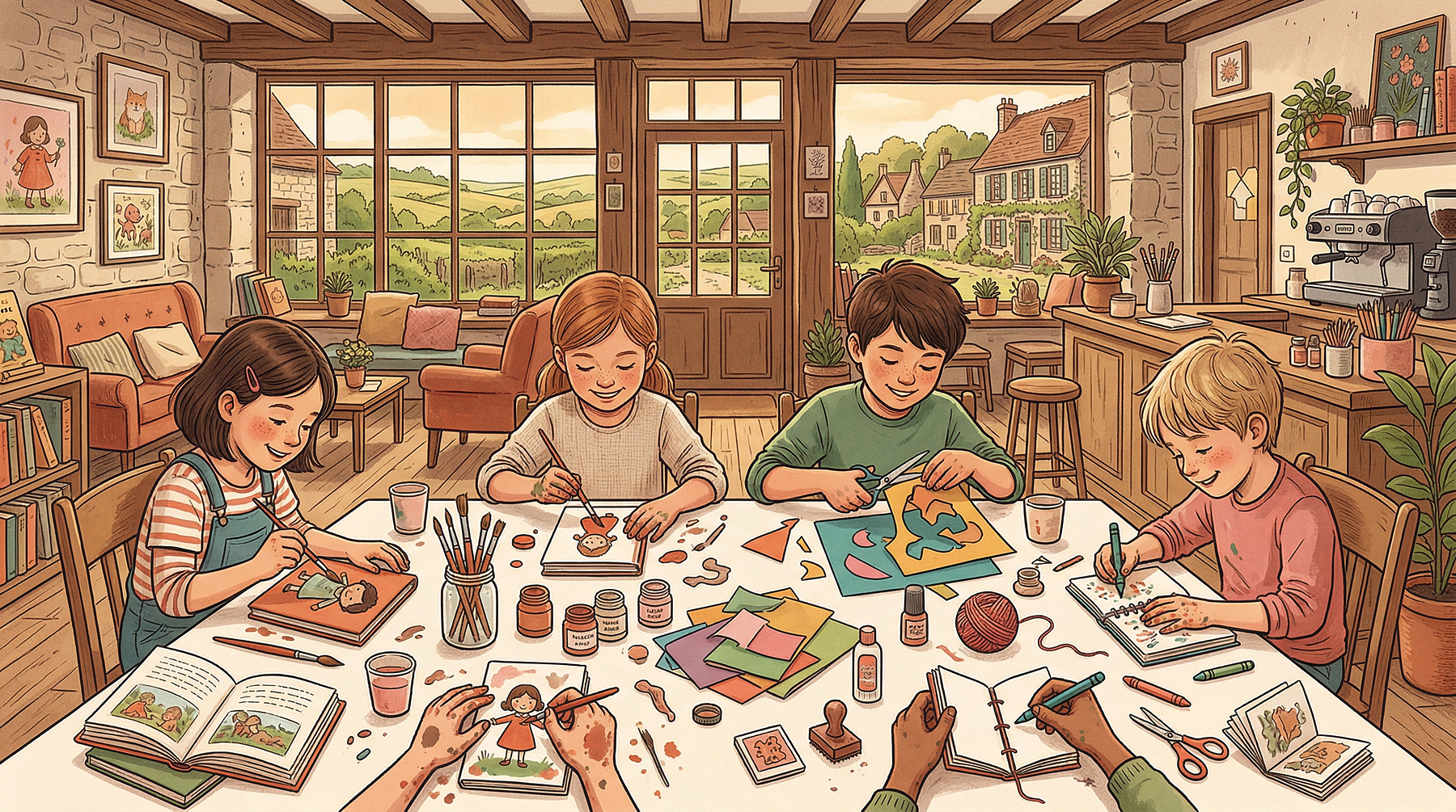 Atelier bibliocréatif pour enfants