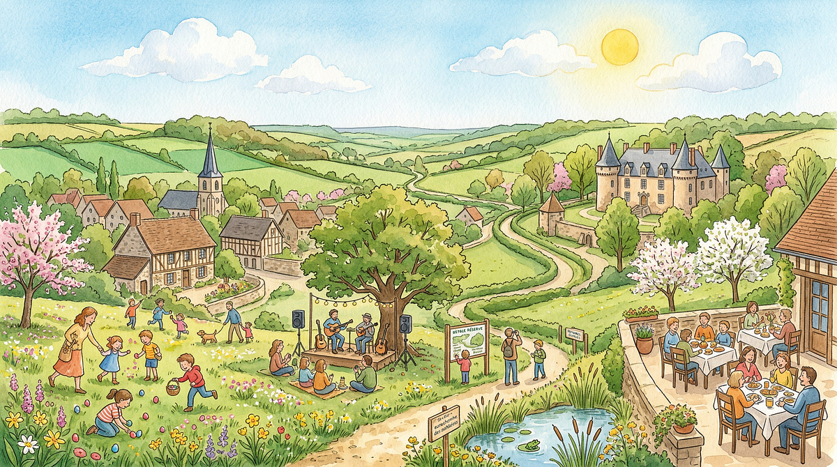 Week-end dans le Perche : Pâques, nature et concerts