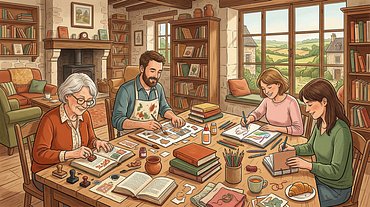 Atelier bibliocréatif pour adultes