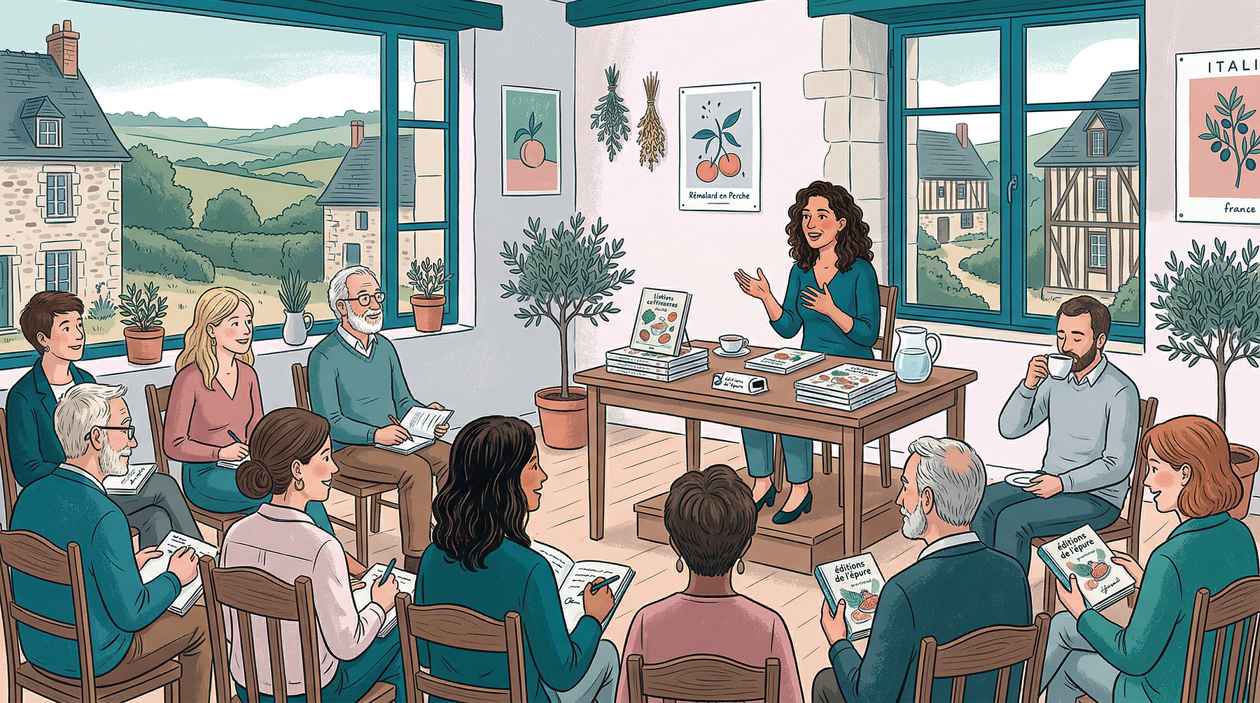 Rencontre et dédicace avec Alessandra Pierini