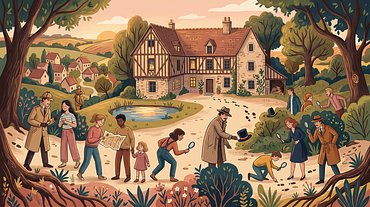 Cluedo géant : Le Mystère du Manoir Valombre et Escape Game Tag Hunter