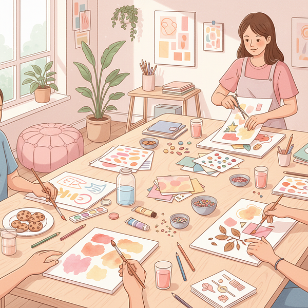 Réunion mensuelle La Bulle des Indé' : Atelier créatif