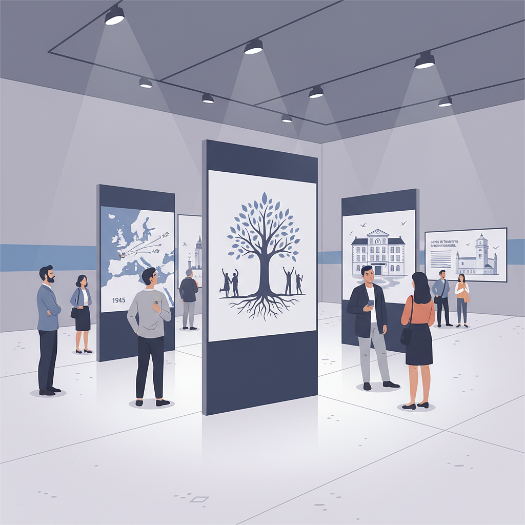 Exposition "1945. TERRITOIRE LIBÉRÉ : MÉMOIRE ET RENAISSANCE"