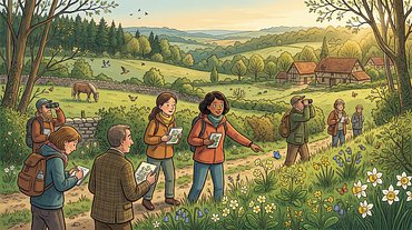 Découverte de la flore printanière