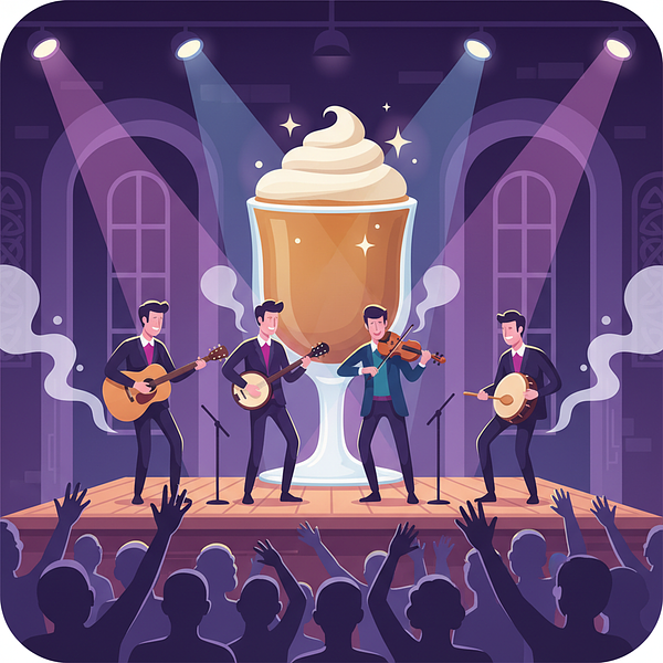 Concert du Groupe Irish Coffee and Sugar (Traditionnel irlandais)